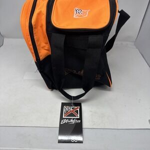 KR Strikeforce Rook Single Tote Bowling Bag,‎ Black/orange - New With Tags